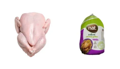 Frozen Foodstuff Supplier Whole chicken 1100 Gram supplier in Dubai
