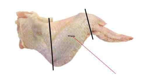 Chicken Lower wings cuttings price in Dubai