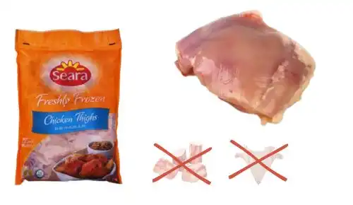 Chicken Thighs Seara boneless and Skin less price in UAE